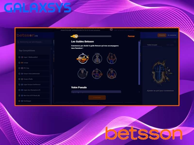 How to register at Betsson