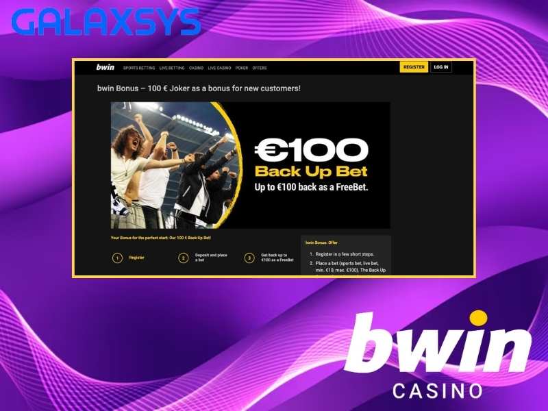 Bonuses and promotions at Bwin