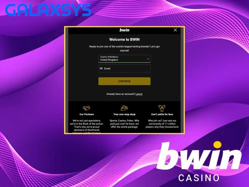 How to register at Bwin