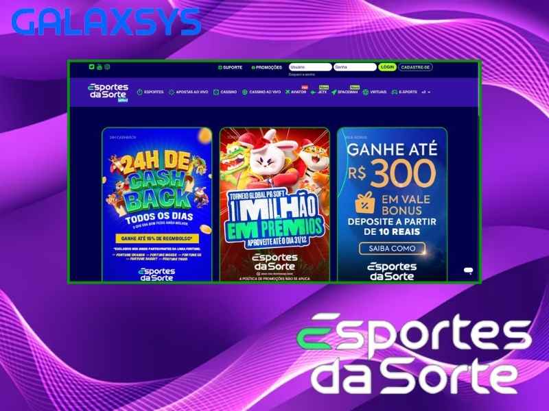 Bonuses and promotions at Esportes