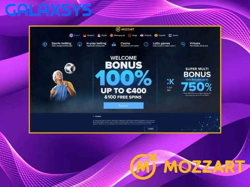 Bónus e promoções na Mozzartbet