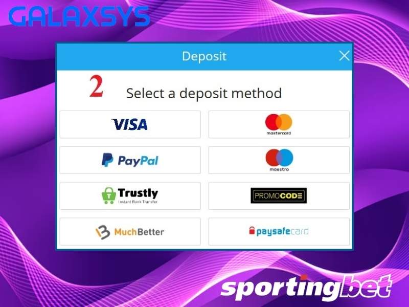 How to make a deposit at Sportingbet online