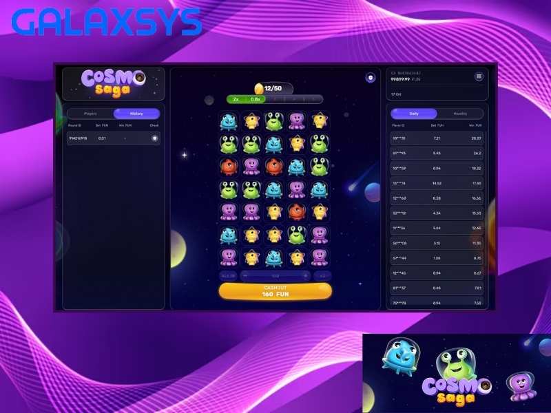 Como jogar na slot Cosmo Saga